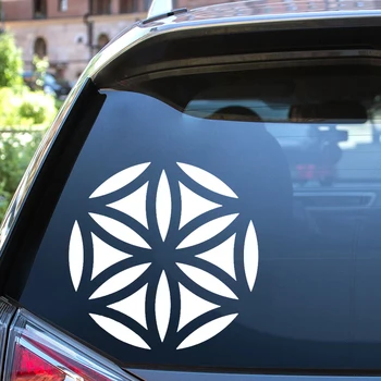 הרכב מדבקה של פרח החיים (פרח של אפרודיטה) אביזרים Pegatinas פארא קוצ ' ה DIY סגנון רכב 41382#