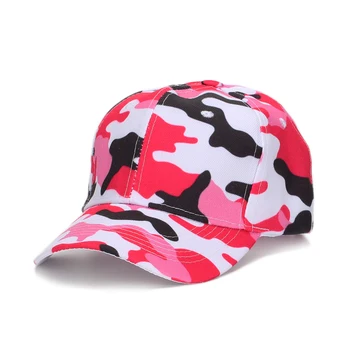 חסכוני Multi-צבע הסוואה בסגנון קמפינג חיצוני הגנה מהשמש למבוגרים כובע בייסבול עבור גברים, נשים, כובע זולים DB57
