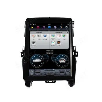 טסלה סגנון אנדרואיד PX6 9.0 4+128GB ברכב נגן מולטימדיה עבור ניסן ריינג ' ר 2015-2021 GPS נאבי רדיו יחידת הראש