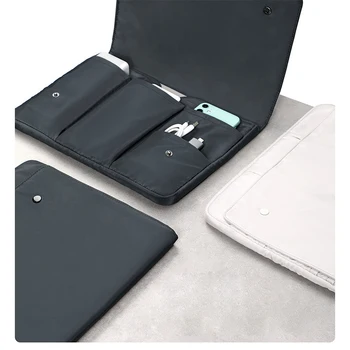 שחור לוח תיק פאוץ Shell עבור Xiaomi כבוד Bolsa Ipad Lenovo 13 15.4 14.1 16 אינץ Chromebook Bolsas קיבולת גבוהה תיק מחשב נייד
