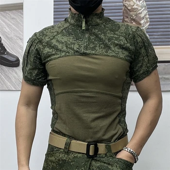 חיצונית טקטי חותלות קצר עם שרוולים להגדיר רוסית EMR חליפת הסוואה CS צפרדע חליפה ללבוש עמיד workwear
