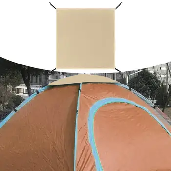 Outdoor אוהל ברזנט האוהלים המכסה העליון אוהל ברזנט הגנה מפני השמש על האוהל ברזנט העליון כיסוי הגנת עבור קמפינג, תרמילאות נסיעות החג