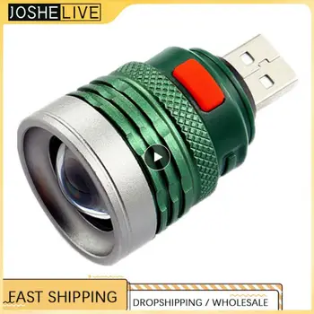 1PCS שימושי חזק פנס LED נייד Mini Zoomable 3 מצבי כיס המנורה Lanterna Lighing על ציד קמפינג