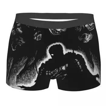גברים השכל המערה תחתוני בוקסר מכנסיים קצרים תחתונים רך תחתונים Homme חידוש S-XXL תחתונים