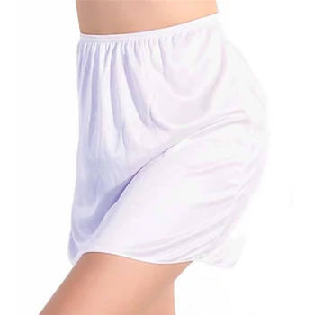 נשים מזדמנים Underskirts קיץ סקסי מקורבים בנות בסיסיים בסגנון חצאית מיני Underdress רופף חצי תלושי התחתונית Underskirts