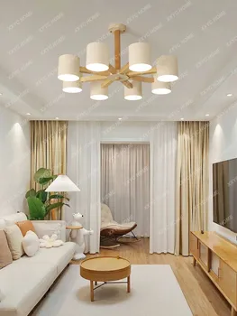 נברשת בסלון יומן בסגנון מנורות פשוטות מודרני מסעדה בסגנון יפני שקט חדר שינה סגנון אור