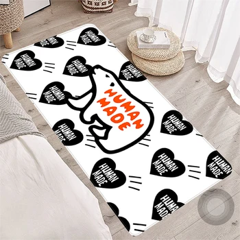 שטיח אנושי גרם האמבטיה שטיח רצפת חדר שטיח חדר שינה מטבח אביזרים לקישוט הבית רגל שטיח שטיחים מחצלות אמבטיה