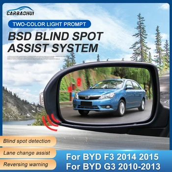המכונית מראה חולשה ניטור מערכת BSD BSA BSM ראדה חיישן חניה ליין לשנות לסייע על BYD F3 2014 2015 G3 2010-2013