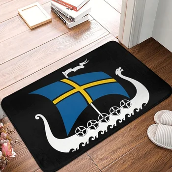 משחק טלוויזיה ויקינג שירותים החלקה לשטיח שוודיה הספינה שינה שטיח שטיח ברוכים הבאים הביתה עיצוב השטיח