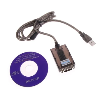 USB 2.0 USB 2.0 RS232 RS-232 DB9 תקשורת טורית המכשיר ממיר כבל מתאם, פורה PL2303 LX9A