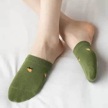 כף הרגל גרביים בקיץ אלסטיות מוצק צבע נשים גרביים בלתי נראה גרביים חצי טיפוח כף הרגל מדרסים חצי כף גרביים