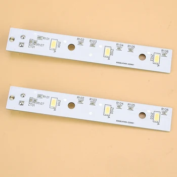 2pcs 2 Pin מקרר אור LED לוח מתאים עבור ג 'נרל אלקטריק ארה