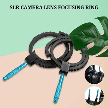 חדש SLR מצלמת DSLR ואביזרים להתאמה גומי בצע להתמקד הציוד טבעת חגורה 49mm כדי 82mm גריפ עבור מצלמת וידאו DSLR