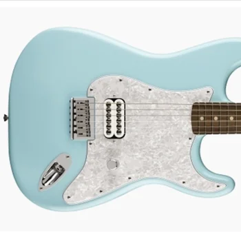 הרכש החדש!!!! דפני-צבע כחול ST גיטרה חשמלית, גוף מוצק ,מייפל Fretboard, לבן Pickguard, H פיקאפים