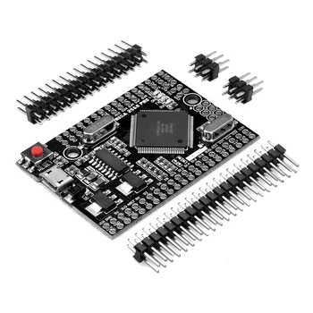 מגה 2560 PRO לוח הטמע CH340G/ATMEGA2560-16AU צ ' יפ עם פינים זכריים כותרות, תואם עבור Arduino Mega2560 DIY