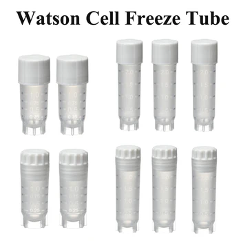 20pcs ווטסון 1.0 2.0 ml ml תא הקפאה צינור Standable פנימי חיצוני סיבוב סטרילי DNase RNase-חופשי