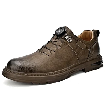 האביב גברים עור PU נעליים מזדמנים מותג יוקרה רך לנשימה נעלי ספורט גברים מוקסינים של הליכה נהיגה נעליים עסקים אוקספורד