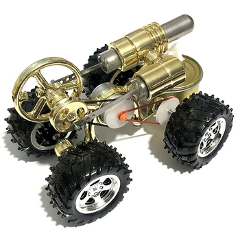 מנוע סטירלינג מודל פיסיקה ניסוי מדעי צעצוע מתנה כוח קיטור ניסיוני מכונית צעצוע מנוע חינוכי
