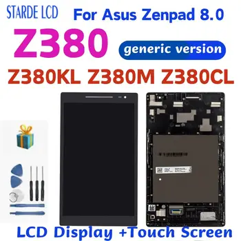 8.0 אינץ Asus Zenpad 8.0 Z380 Z380KL Z380M P024 P00A תצוגת LCD מסך מגע דיגיטלית הרכבה עבור Asus Z380CL החלפת