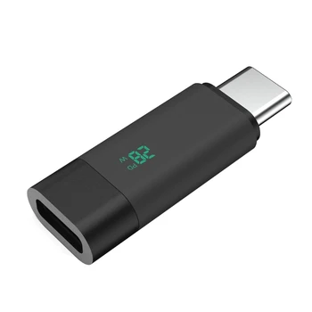 USB C נקבה ל-USB C זכר מתאם מהר כבל יציאת ממיר טעינת חוט מחבר עבור טלפון נייד נייד