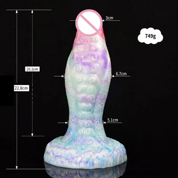 Erotics זכוכית, דילדו, כוס אמיתית אמיתית סיליקון זין להדק את הנרתיק נשים צעצועי מין עבור כמה אנאלי Masturbadores עבה צעצועים
