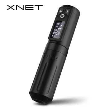 XNET בנוסף 2023 אלחוטית קעקוע מכונת אישית Coreless מנוע 2400mm סוללה שבץ 3.5 4.0 4.2 4.5 מ 