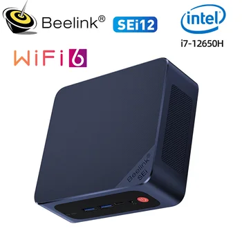 2023 Beelink סל 12 Mini PC Intel Gen 12 i5-12450H i7-12650H 16GB DDR4 500GB סל 10 i5-1035G7 NVME SSD 1000M המחשב השולחני